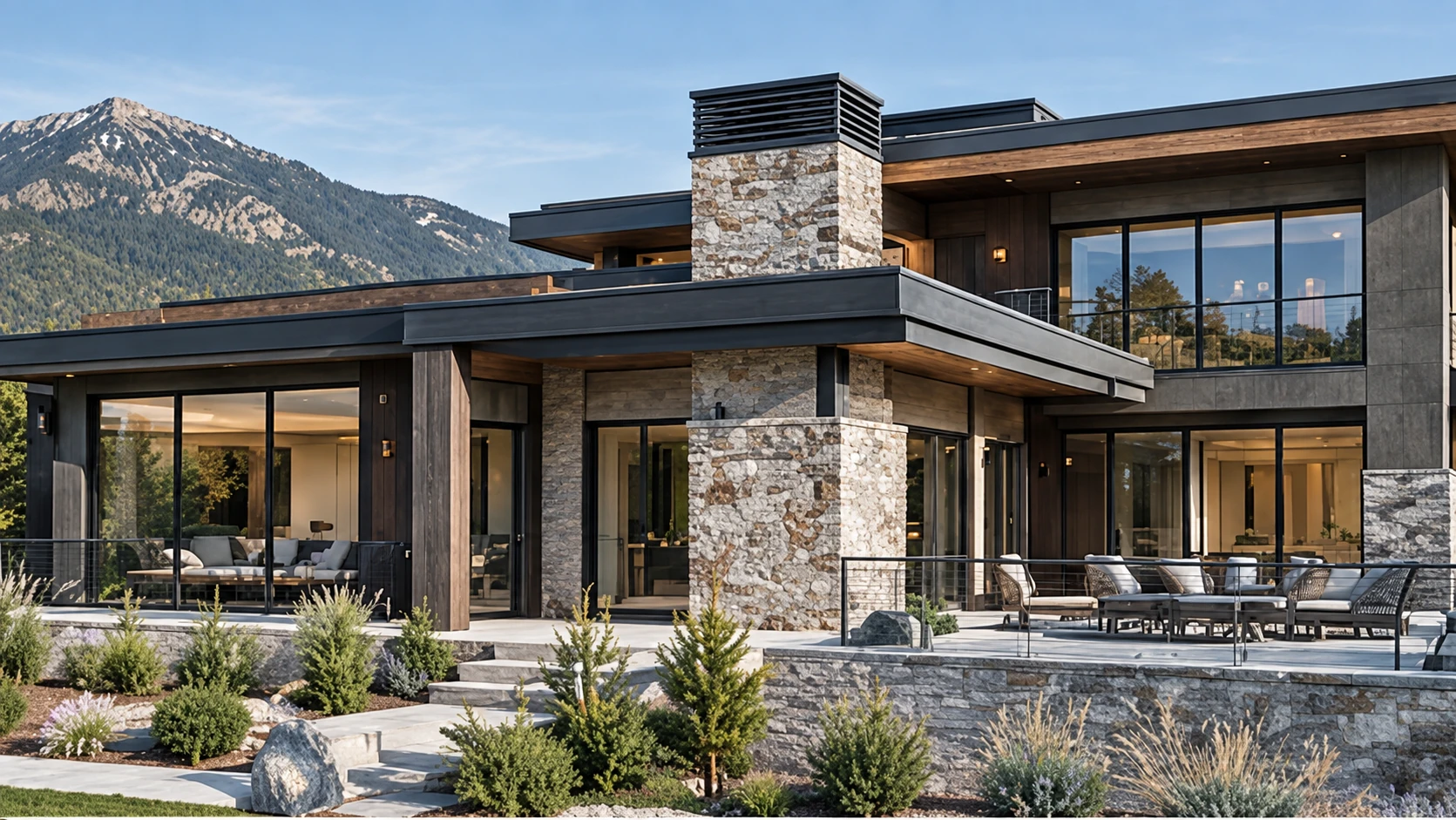 Architectural concept — contemporary exterior
