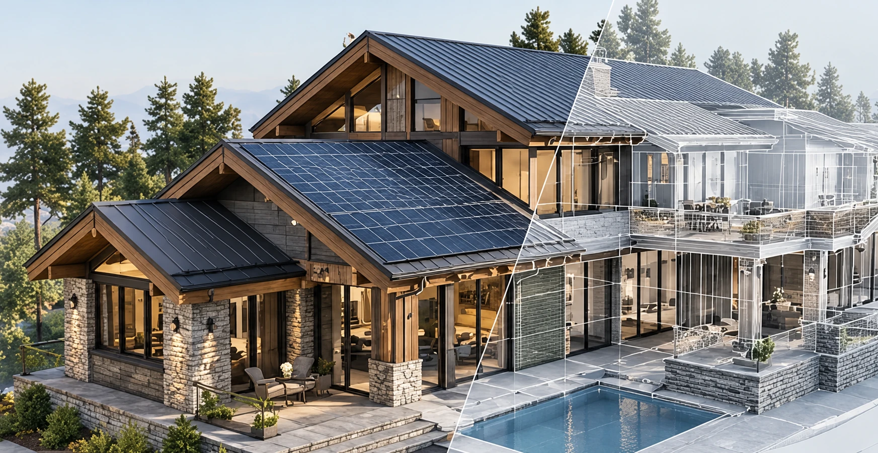 Architectural concept — plan and property